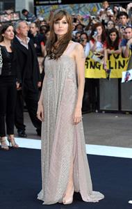 Angelina Jolie Salt Premiere in London on August 16, 2010 
