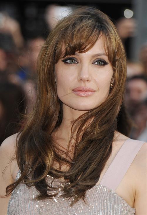 Angelina Jolie Salt Premiere in London on August 16, 2010 