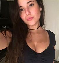 Angie Varona taking a selfie