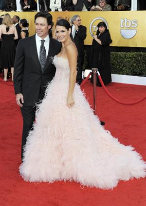 Angie Harmon 17th annual Screen Actors Guild Awards on January 30, 2011 