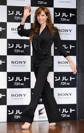 Angelina Jolie Salt Press conference in Tokyo on July 27, 2010