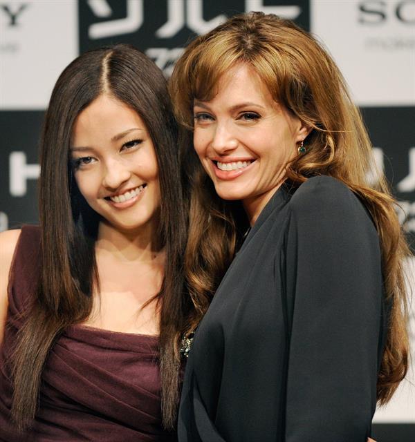 Angelina Jolie Salt Press conference in Tokyo on July 27, 2010