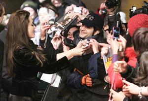Angelina Jolie at The Tourist premiere in Rome 
