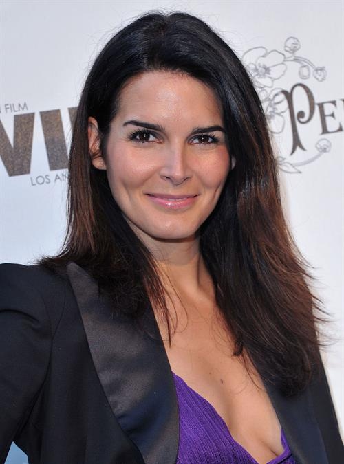 Angie Harmon 3rd annual Women in Film pre Oscar party at a private residence in Bel Air on March 4, 2010 