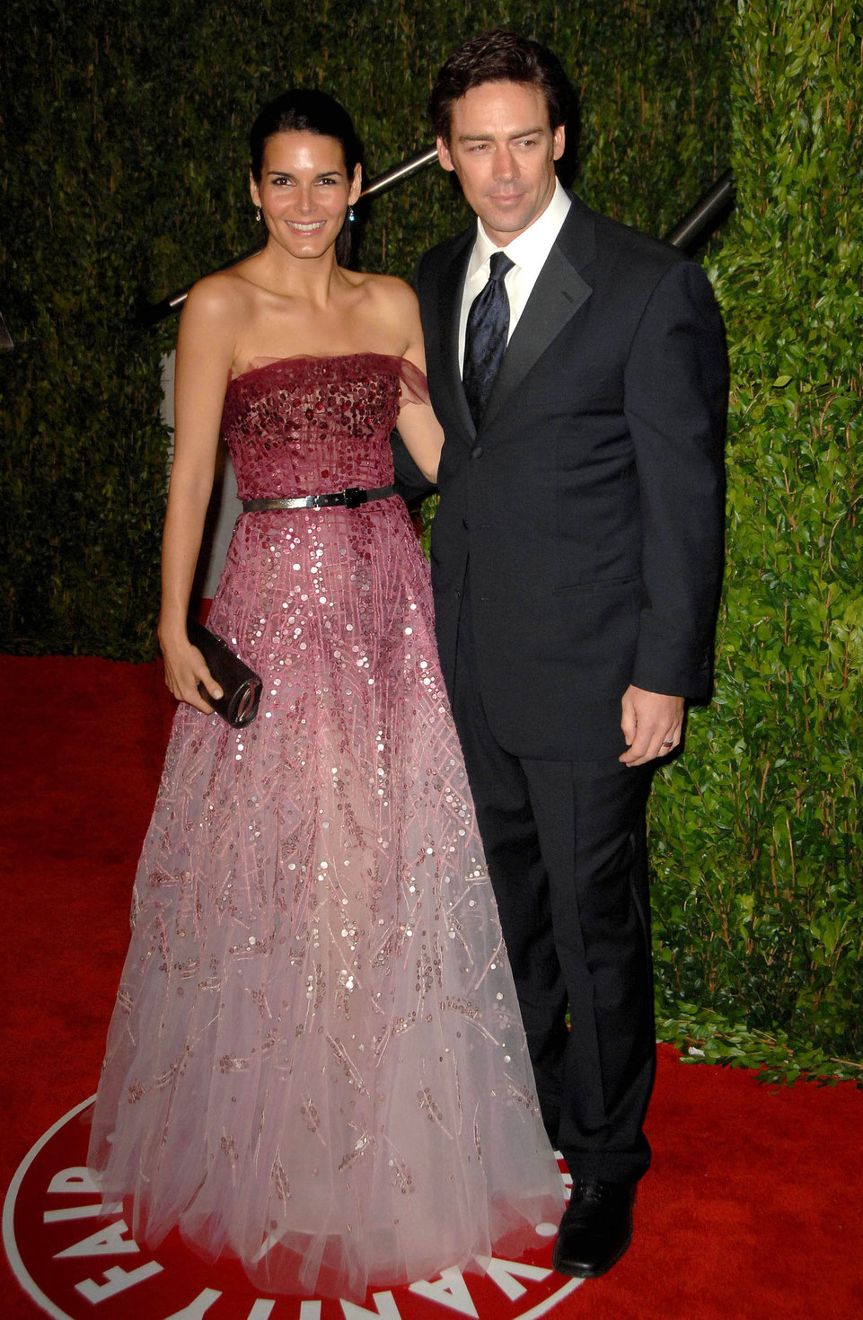 Angie Harmon 2010 at Vanity Fair Oscar party on March 7, 2010 