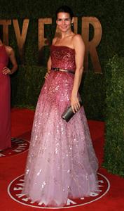 Angie Harmon 2010 at Vanity Fair Oscar party on March 7, 2010 
