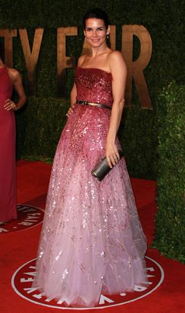 Angie Harmon 2010 at Vanity Fair Oscar party on March 7, 2010 