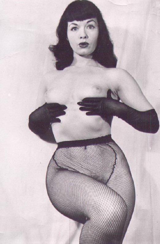 Bettie Page - breasts