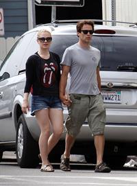 Anna Paquin Venice Beach candids on July 30, 2011 