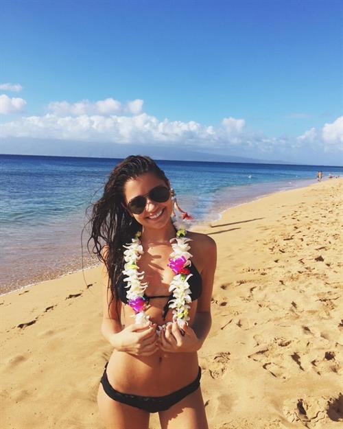 Cristine Prosperi in a bikini