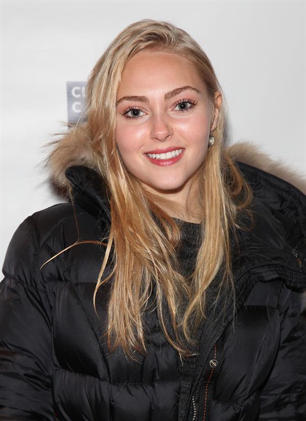 AnnaSophia Robb opening night at the Classic Stage Company in New York 11/4/12