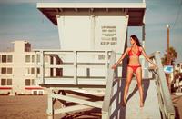 Alina Puscau in a bikini