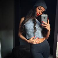 Sandra Fennou taking a selfie