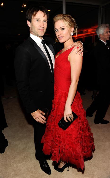 Anna Paquin attending the Vanity Fair Oscar Party in West Hollywood on February 27, 2011