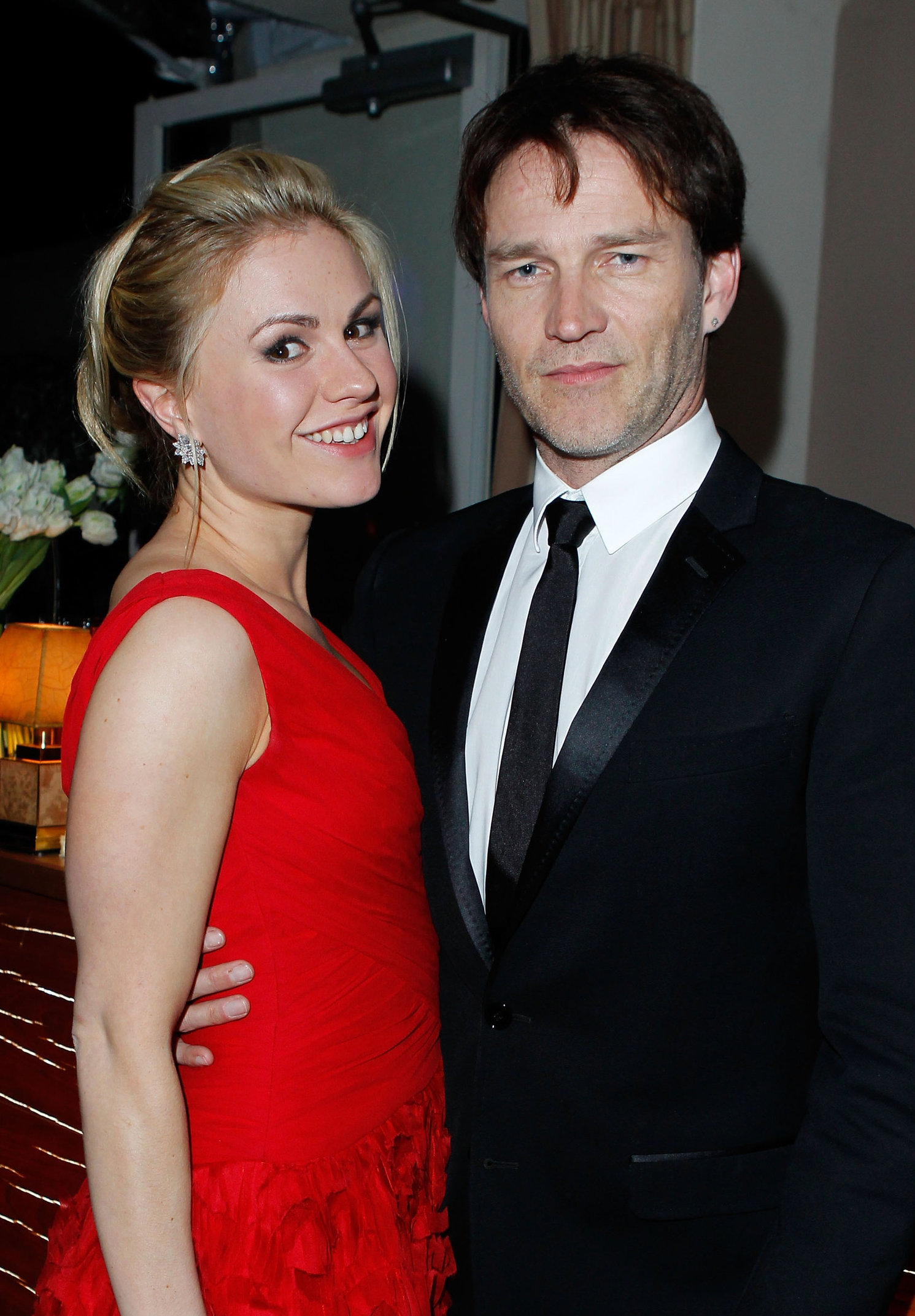 Anna Paquin attending the Vanity Fair Oscar Party in West Hollywood on February 27, 2011
