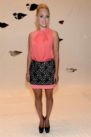 AnnaSophia Robb - Diane Von Furstenberg - Spring 2013 Mercedes-Benz Fashion Week, Sep 9, 2012