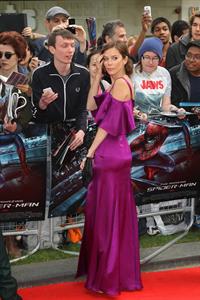 Anna Friel premiere of the Amazing Spider Man at Odeon Leicester Square on June 18, 2012