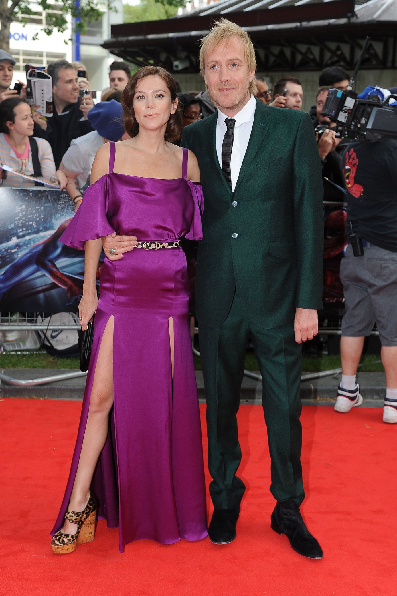 Anna Friel premiere of the Amazing Spider Man at Odeon Leicester Square on June 18, 2012