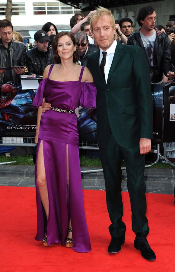 Anna Friel premiere of the Amazing Spider Man at Odeon Leicester Square on June 18, 2012