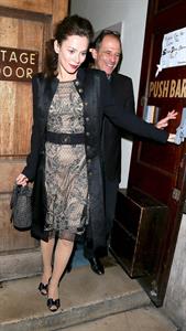 Anna Friel Vaudeville Theatre in London - November 8, 2012