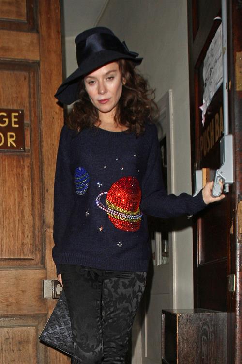 Anna Friel Vaudeville Theatre in London - November 6, 2012
