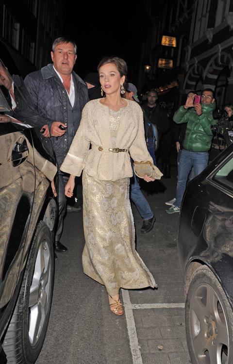 Anna Friel The Vaudeville Theatre in London - Nov 2, 2012