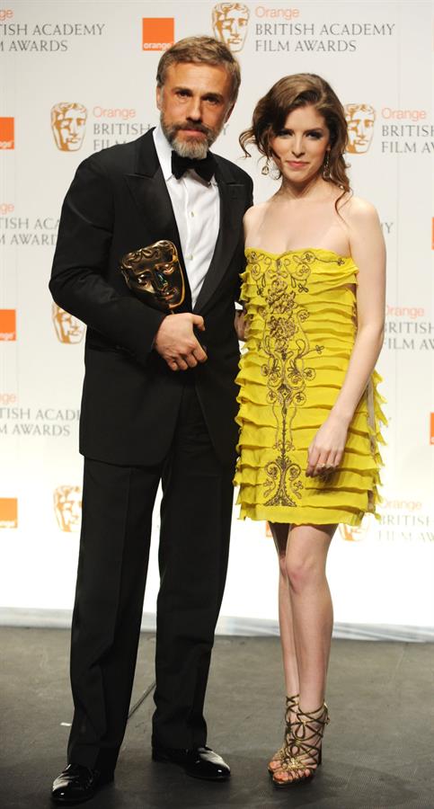 Anna Kendrick attends BAFTA Awards 2010 February 21, 2010 