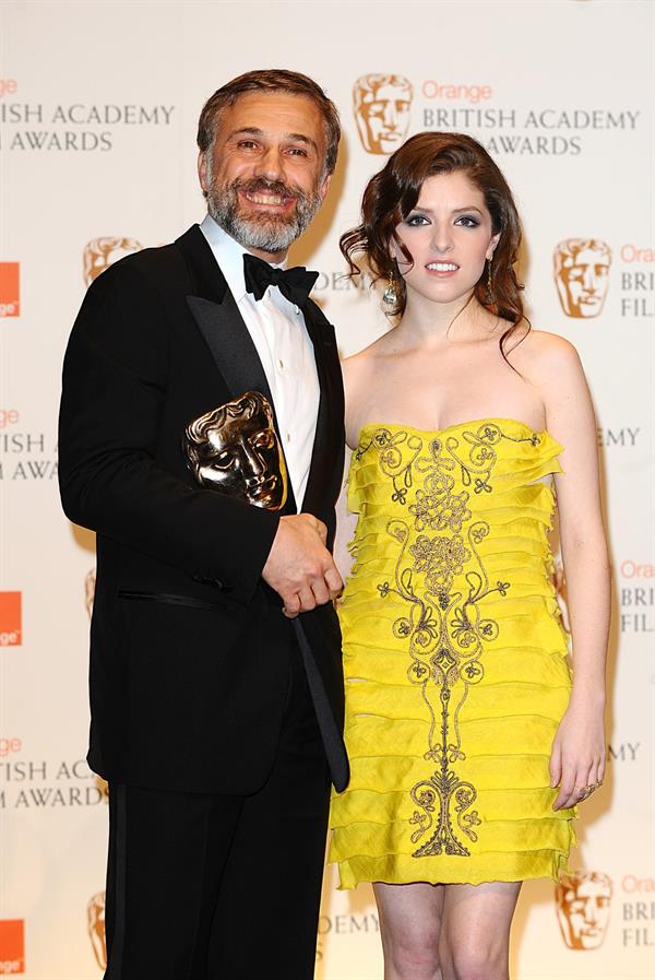 Anna Kendrick attends BAFTA Awards 2010 February 21, 2010 