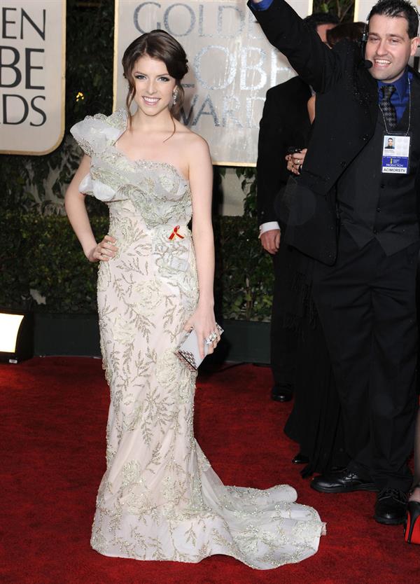 Anna Kendrick 67th Annual Golden Globe Awards arrivals Jan 17, 2010 