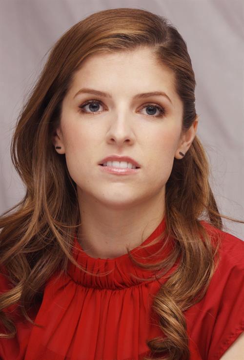 Anna Kendrick Munawar Hosain  End Of Watch  press conference portraits 9/10/12 
