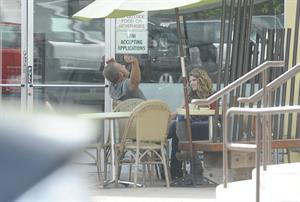 AnnaLynne McCord out for breakfast in Santa Monica 10/5/12 