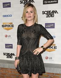 Anna Paquin Spike TV's Scream 2010 held at the Greek Theatre on October 16, 2010 