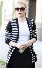 Anna Paquin at John Frieda Salon in Los Angeles on January 18, 2012