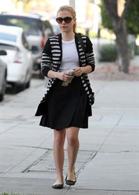 Anna Paquin at John Frieda Salon in Los Angeles on January 18, 2012