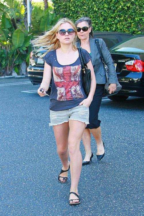 Anna Paquin Pictures Anna Paquin at Fred Segal in Santa Monica on August 23, 2010