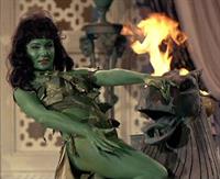 Susan Oliver in body paint