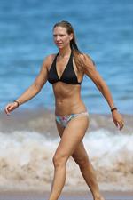 Anna Torv in the water in Hawaii on June 21, 2012