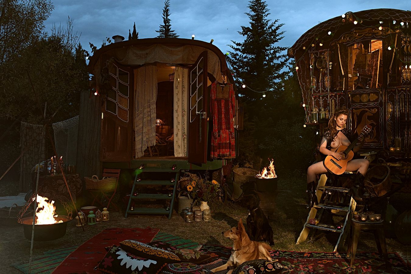 Austrian actress Ronja Forcher posing nude in Playboy Germany