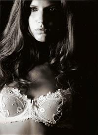 Sarah Scotford in lingerie