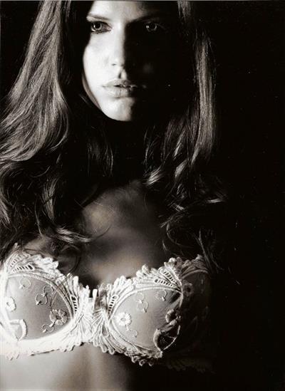 Sarah Scotford in lingerie