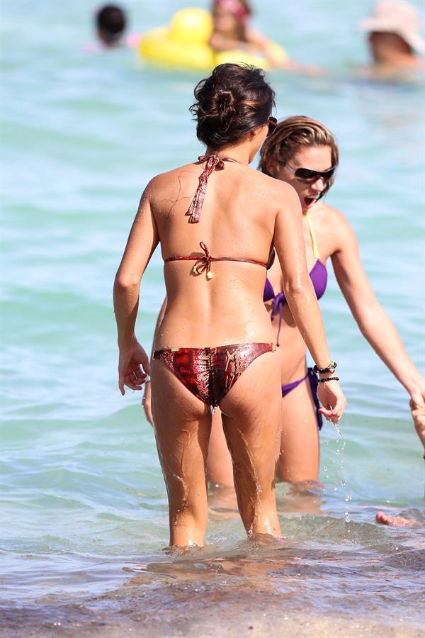 Arianny Celeste Miami Beach in a Bikini on July 3, 2012