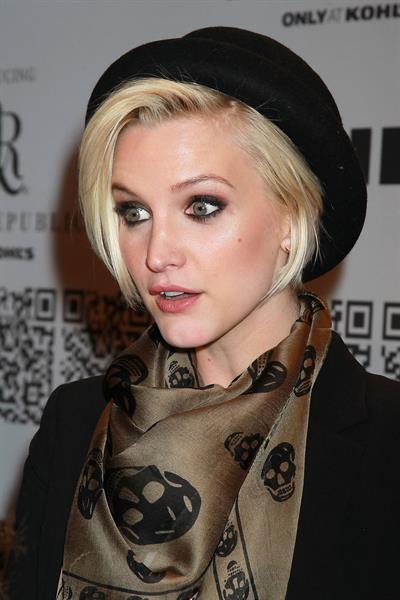 Ashlee Simpson at the Rock Republic for Kohl's fashion show on February 10, 2012