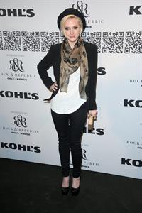 Ashlee Simpson at the Rock Republic for Kohl's fashion show on February 10, 2012