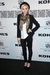 Ashlee Simpson at the Rock Republic for Kohl's fashion show on February 10, 2012