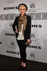 Ashlee Simpson at the Rock Republic for Kohl's fashion show on February 10, 2012