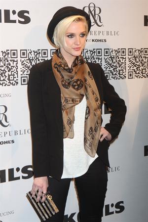 Ashlee Simpson at the Rock Republic for Kohl's fashion show on February 10, 2012
