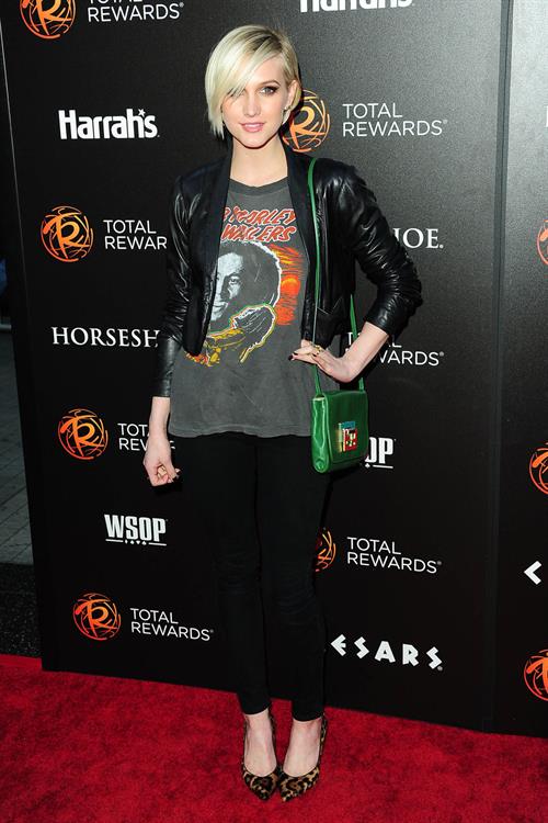 Ashlee Simpson Escape to Total Rewards Event in Hollywood Highland Center in Los Angeles on March 1, 2012