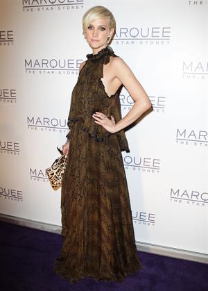 Ashlee Simpson Marquee at the Star Opening in Sydney on March 30, 2012