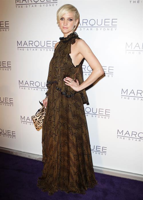 Ashlee Simpson Marquee at the Star Opening in Sydney on March 30, 2012