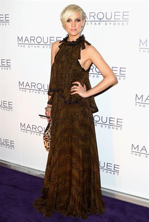 Ashlee Simpson Marquee at the Star Opening in Sydney on March 30, 2012
